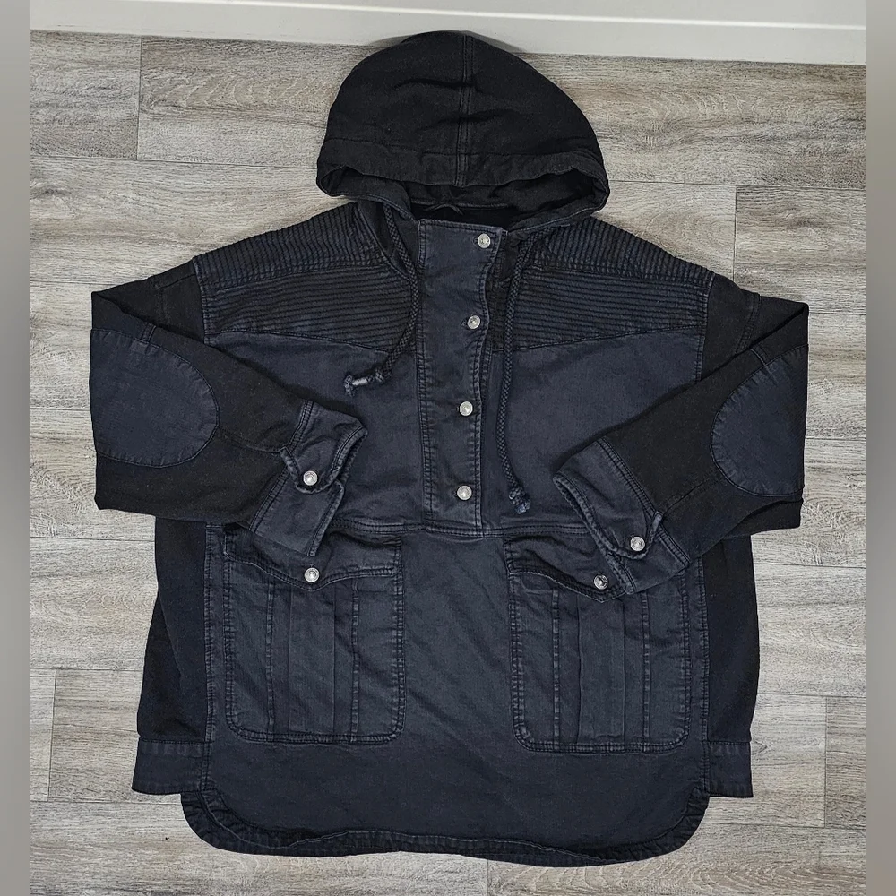 Women's We The Free Marlie Washed Pullover Jacket-Size Medium